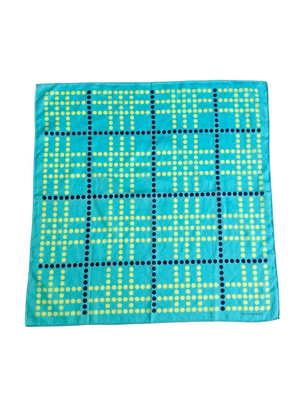 Auth Burberry Nova Check Print Scarf